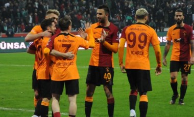 Galatasaray durdurulamıyor! Rekora koşuyorlar... Giresunspor 0-4 Galatasaray