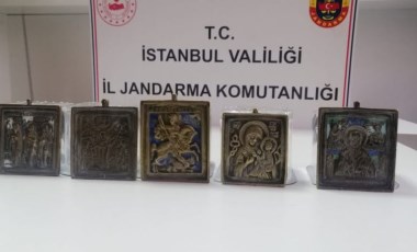 İstanbul'da tarihi eserleri satmak isteyen 2 şüpheli yakalandı