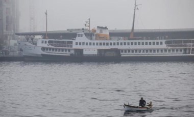 İstanbul'da vapur seferlerine sis engeli (03 Ocak 2023)