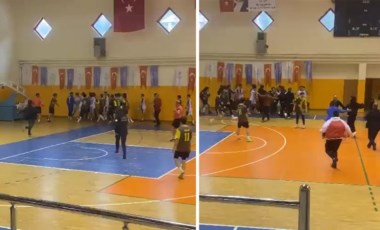 Liseler arası futsal turnuvasında tekmeli-yumruklu kavga: Diskalifiye oldular!