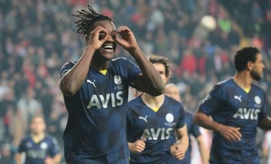 Michy Batshuayi Fenerbahçe'yi sırtladı: Antalyaspor 1-2 Fenerbahçe