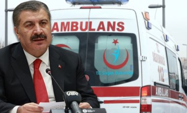 Fahrettin Koca acil çağrılara yanıt veren ambulans sayısını açıkladı