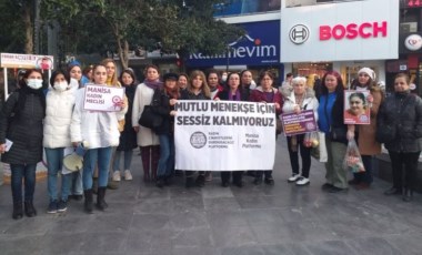 Manisalı kadınlar Mutlu Menekşe için sokağa çıktı