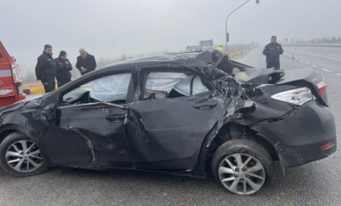 CHP'li Belediye Başkanı Nurettin Akbuğa'nın makam aracı kamyonetle çarpıştı: 4 yaralı