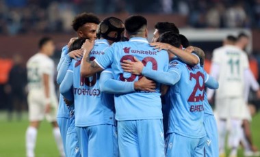 Trabzonspor'un evinde bileği bükülmüyor! Trabzonspor 3-0 Giresunspor