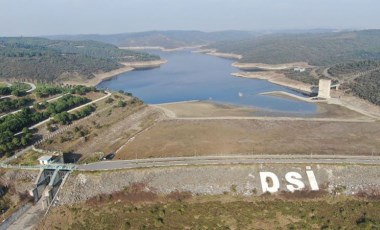 Alibeyköy Barajı son 10 yılın en düşük seviyesinde