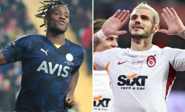 Fenerbahçe - Galatasaray derbisinde ilk gol galibiyeti işaret ediyor