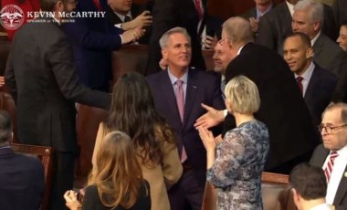 ABD Meclis Başkanlığı görevi Cumhuriyetçi Parti’den Kevin McCarthy'nin oldu