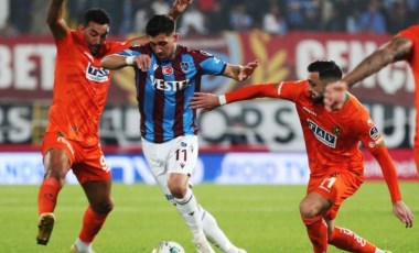 Son şampiyon 5 golle mağlup: Alanyaspor 5-0 Trabzonspor