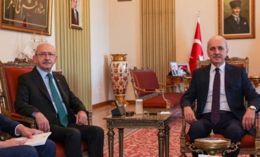 Kılıçdaroğlu'ndan TBMM Başkanı Numan Kurtulmuş’a ziyaret!