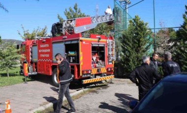 Yabancı uyruklu öğrenci tenis kortunun direğinde asılı halde bulundu