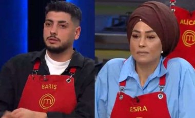 Kırmızı takımda sular durulmuyor... Masterchef'te Esra ve Barış neden kavga etti?