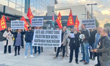 HKP, İsrail’in Gazze’ye saldırısını protesto etti: Süpürme ve soykırım hareketi