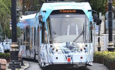 Kabataş-Bağcılar Tramvay Hattı'nda seferler yapılamıyor (16 Ekim 2023)