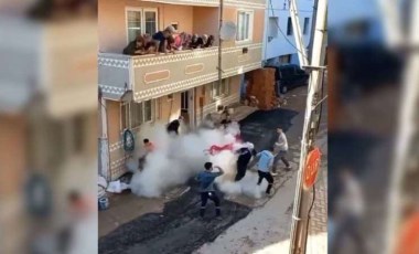 Gelin 'alma' sırasında şoke eden olay! Damat bin pişman oldu