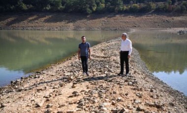 Belediye başkanından barajın ortasına ‘tasarruf’ çağrısı