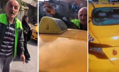 Trafik magandası taksiciden yolcuya dayak! Başına demirle vurdu