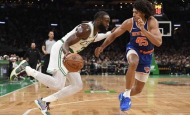 Boston Celtics'ten New York Knicks'e üçlük şov... Tam 23 isabet buldular!