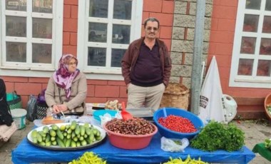 Kastamonu’da kışın habercisi pazara indi! Orman köylüsünün geçim kaynağı...