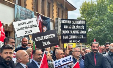 Tunceli’de Alevi dedeleri öncülüğünde 'İsrail' protestosu: 'ABD ve İsrail’in karşısında mazlum Filistin halkının yanındayız'