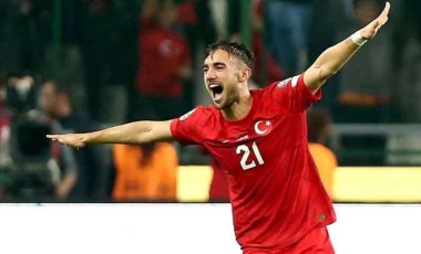 Yunus Akgün'ün Letonya'ya attığı gol, haftanın 