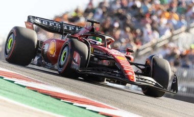 F1 ABD Grand Prix'sinde ilk sıra Ferrari'nin oldu!