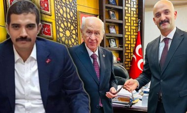 Sinan Ateş cinayetinin şüphelisi Olcay Kılavuz, Devlet Bahçeli ile bir araya geldi