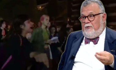 Kadınlar Prof. Dr. Celal Şengör'ü protesto etti: 'Elini kolunu sallayarak dolaşamazsın'