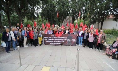 Efes Selçuklu kadınlar Zübeyde Hanım’ın huzurunda