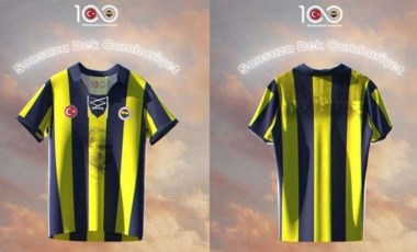 Fenerbahçe'den Cumhuriyet'in 100.yılına özel forma!