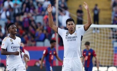 Bellingham yıldızlaştı: El Clasico'da kazanan Real Madrid! Barcelona 1-2 Real Madrid