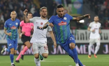 Çaykur Rizespor'dan hakem tepkisi: 'Emeğimiz gasp edildi'