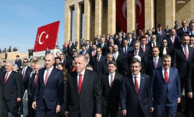 Anıtkabir’de skandal görüntüler: 'Her yer Tayyip, her yer Erdoğan' sloganı atıldı!