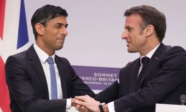 Macron ve Sunak görüştü: Gündem Gazze