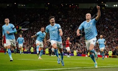 Erling Haaland rekor kırdı: Manchester City derbiyi 3 golle kazandı