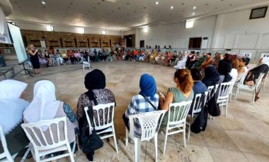 Bodrum'da kadınlar, siyaset atölyesinde bir araya geldi