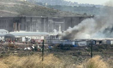 Marmara Üniversitesi'nin Maltepe yerleşkesinde yangın