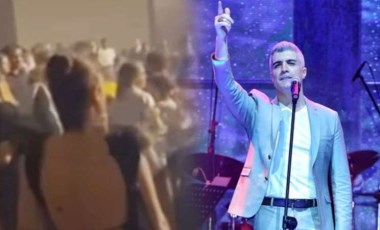 Özcan Deniz konserinde çatal bıçaklarla protesto edildi