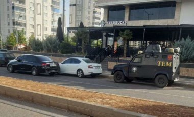 Polis Diyarbakır'da 'Starbucks' nöbetine başladı