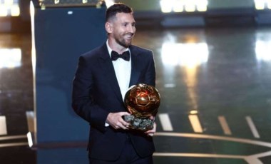 Son Dakika: Ballon d'Or ödülü Lionel Messi'nin oldu!