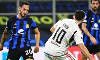 Hakan Çalhanoğlu devler arenasında Orkun Kökçü'yü üzdü!