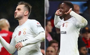 Old Trafford'da Galatasaraylı yıldızlar Kerem ve Zaha için ilklerin gecesi!