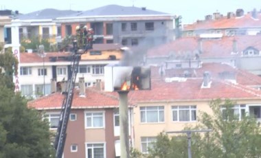 Bakırköy Sadi Konuk Eğitim ve Araştırma Hastanesi'nin bahçesinde yangın!