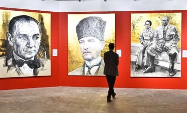 “Atatürk: İz Bırakan İlkler Dev Portreler” sergisi açıldı