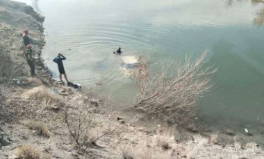 Otomobil baraj gölüne uçtu... 1 kişi öldü, 1 kişi kurtarıldı