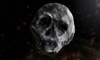 Kafatasına benzeyen asteroit gözlemlendi