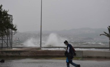 Meteoroloji'den 'İzmir' uyarısı... Fırtına etkili olacak!