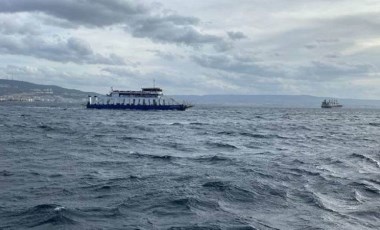 Fırtına deniz ulaşımını aksattı... Bozcaada ve Gökçeada'ya feribot seferleri iptal edildi!