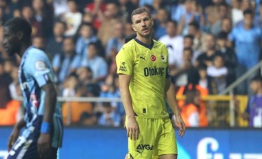 Fenerbahçe'de Edin Dzeko'nun gol orucu devam etti