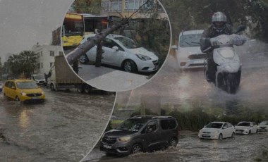 Türkiye'yi sağanak vurdu: Yollar göle döndü, ev ve işyerlerini su bastı